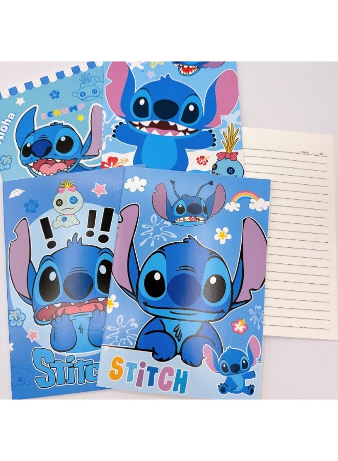 STITCH 4-Pack - Stitch Mini Book A5 Single-Line Notebook Student Planner - Image 4