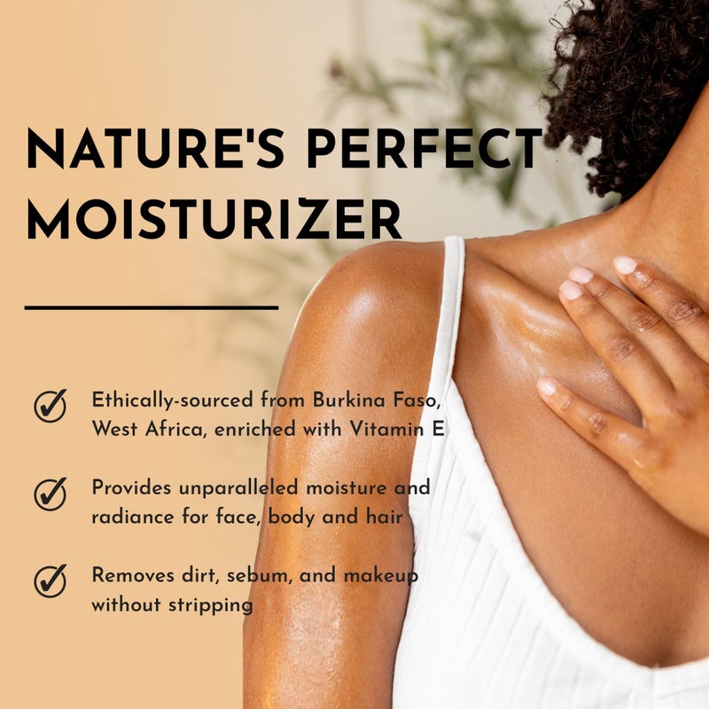 BOLDEN SHEA OIL with Vitamin E | 100% Natural | Unparalleled Moisture & Radiance for Skin & Hair | UNSCENTED | 3.4 fl oz - Image 3