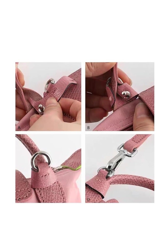 أسيف حزام محفظة جلدي - حزام كتف قابل للتعديل لحقائب صغيرة - Image 3