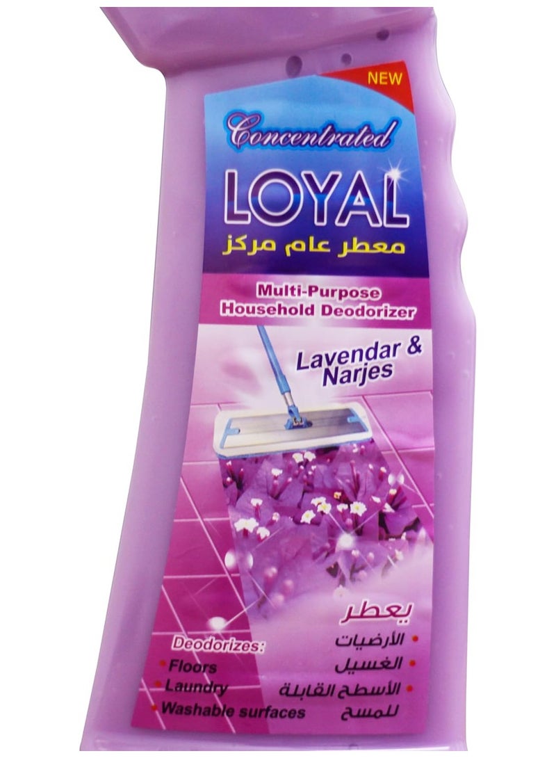 لويال معطر منزلي مركز متعدد الاستخدامات، منظف الارضيات باللافندر والنرجس، 700 مل - Image 2