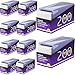 PJU 2000 Card Sleeves Hard Plastic Premium Baseball Card Sleeves 3 x 4 Trading Cards Holder Sports Football Game Cards Protectors Top Cases 1000 Hard Sleeve 1000 Soft Sleeve - Image 3