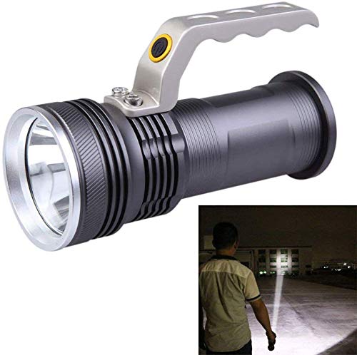 Bellveen New Aluminum Rechargeable Emergency Torch Light Multi Colour - Image 1