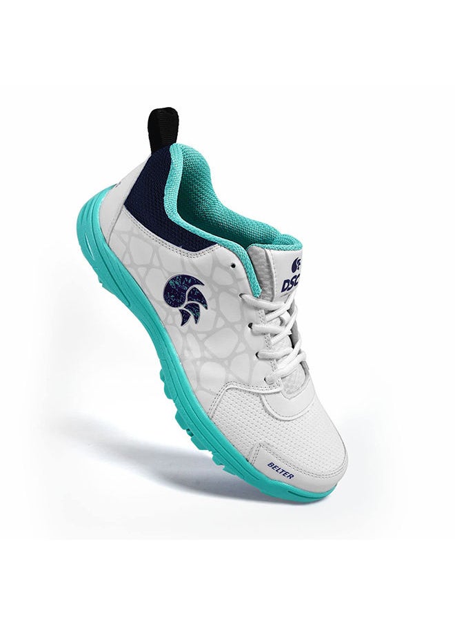 DSC Mens Belter Cricket Shoes Sea Green Cricket Footwear - 2 UK  - Image 1