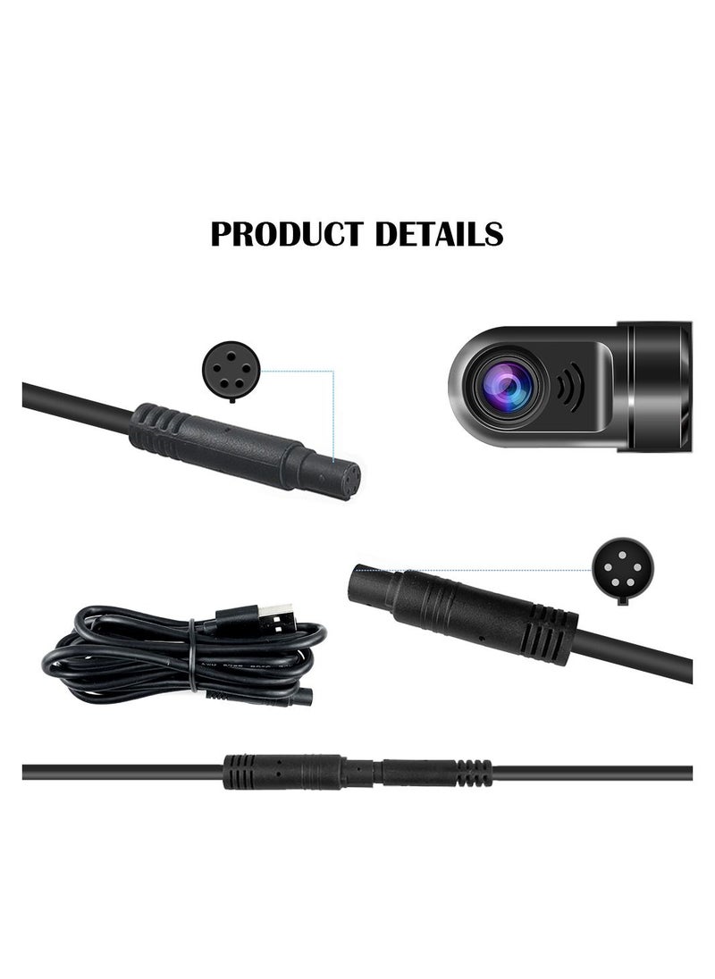 ماركة غير محددة كاميرا فيديو عالمية للسيارة Full HD 1080P ، مسجل سيارة أوتوماتيكي صغير USB داش كام DVR صندوق أسود  - Image 4