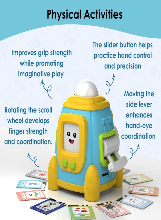 Learning Steps - Baby Lingo Pro, Montessori Games, Multilingual Toy, Screen-Free Quiz Games, Vocabulary Building, Interactive Educational Toy for 1 to 5 Year Old Kids. English - Telugu - Image 4