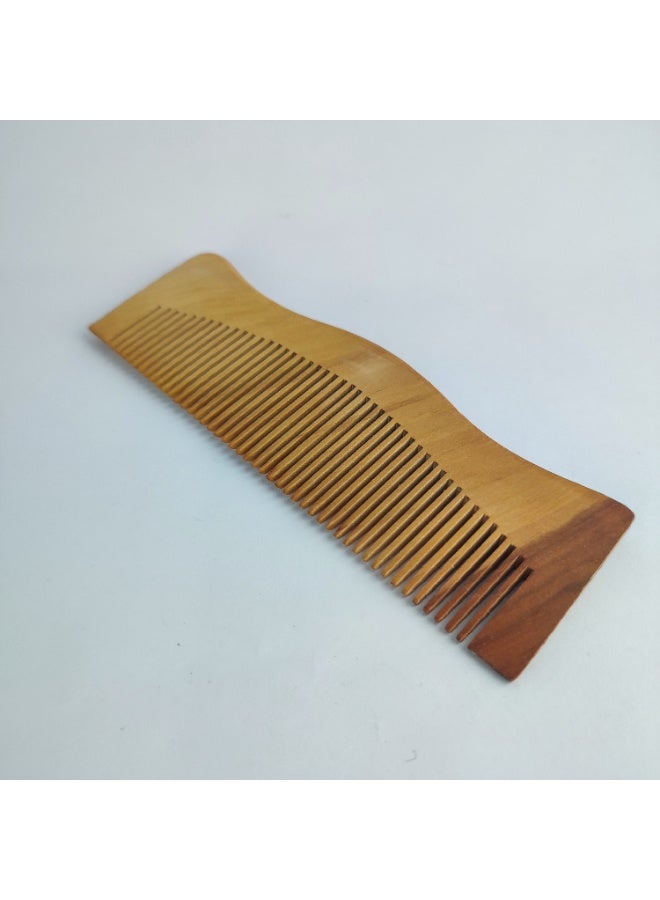 Set of 3 High-Quality Wooden Combs – Protects Hair & Reduces Split Ends - Image 2