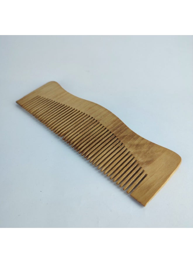 Set of 3 High-Quality Wooden Combs – Protects Hair & Reduces Split Ends - Image 3