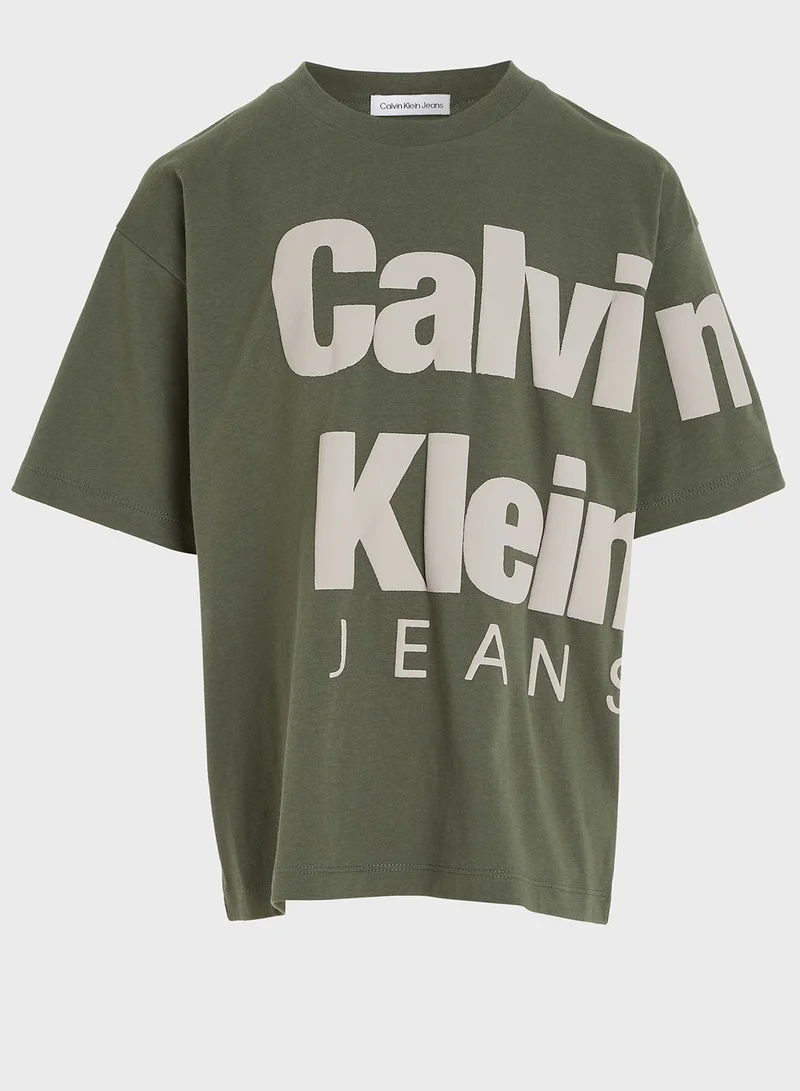 Calvin Klein Jeans Kids Crew Neck T-Shirt