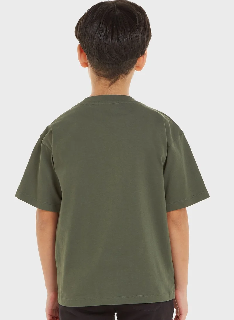 Calvin Klein Jeans Kids Crew Neck T-Shirt