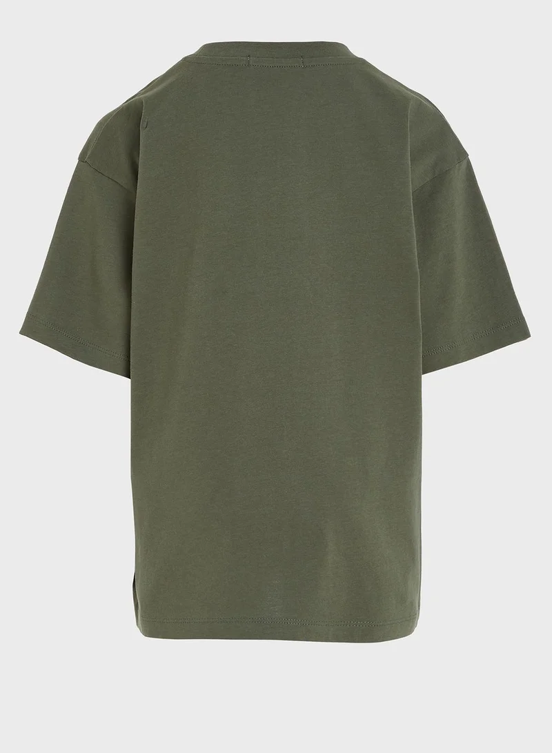 Calvin Klein Jeans Kids Crew Neck T-Shirt
