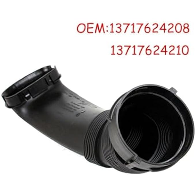 QASULER Air Intake Air Intake Tube Cleaner Hose Duct, for, X5 2011-2013 X6 2008-2014 XDrive35I 3.0L Turbo 13717624210 13717624208 High Flow Intake Pipe - Image 3