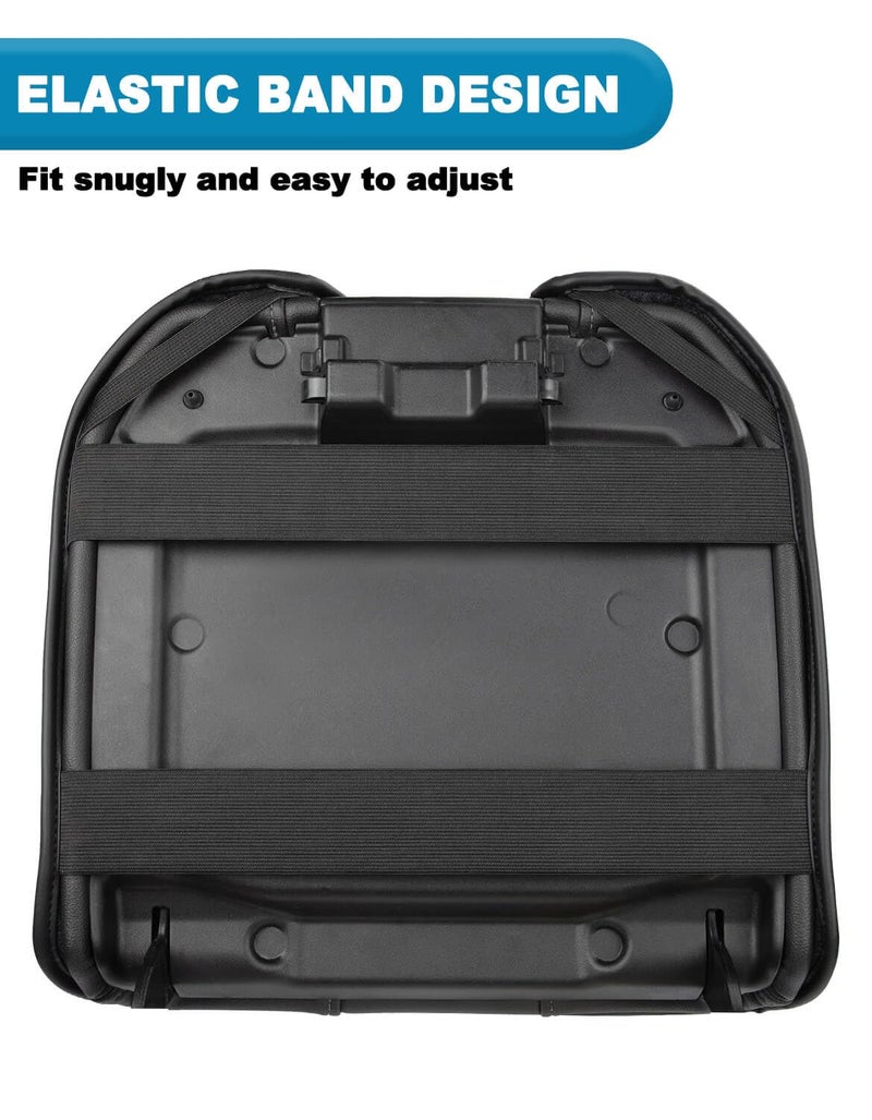 Eaglecover Center Console Cover for Chevy Silverado & GMC Sierra 1500 Accessories 2019-2025, Tahoe & Suburban & Yukon 2021-2025, Vinyl Car Armrest Protector, Floor Console Bucket Seat Only, Anti-Scratch, Black - Image 3