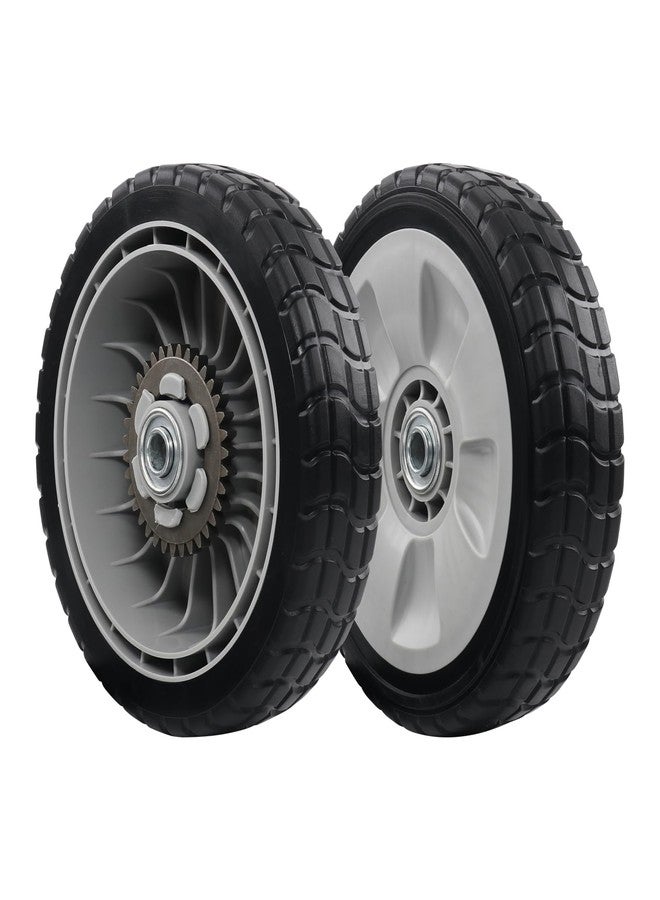 CheeMuii HRR216 Lawn Mower Drive Wheels Kit 2 Pcs Rear Wheels 42710-VE2-M02ZE Replace for Honda HRR216 HRS216 HRT216 Walk-behind Lawn Mower - Image 1