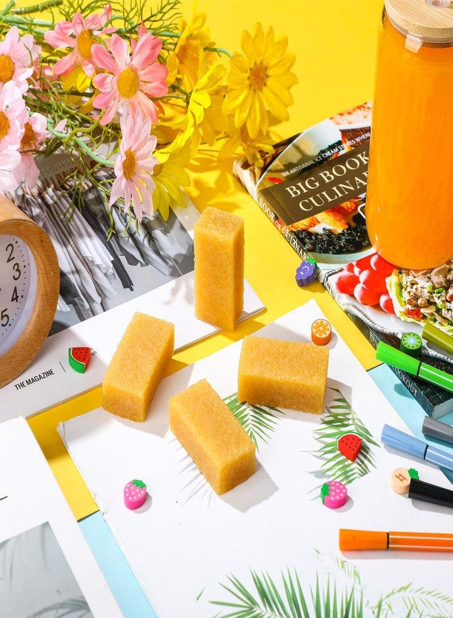 Marspark 6 Pcs Comic Book Dry Cleaning Natural Rubber Book Cover Eraser Tool Dirt Eraser Small Soot Sponge - Image 5