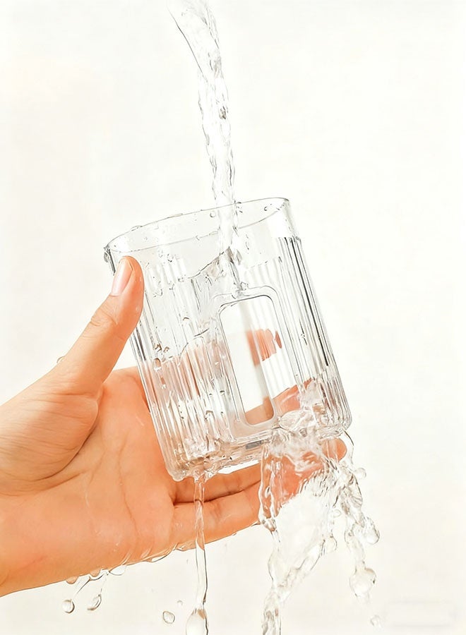 هومستر حامل فرشاة الأسنان, حامل فرشاة الأسنان الجدار الجدار للحمام, 2 فتحات حامل فرشاة الأسنان الكهربائية, منظم الحمام - Image 4