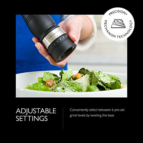 COLE & MASON Ardingly Wood Pepper Grinder - Wooden Mill Includes Gourmet Precision Mechanism and Premium Peppercorns, Dark Brown - Image 3