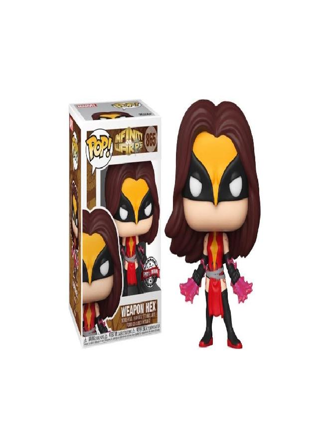 Funko Marvel: Infinity Warps Pop! Weapon Hex Vinyl Figure Hot Topic Exclusive - Image 4