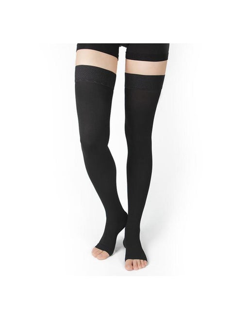 Plus Size 4/5/6/7XL Tube Stockings Plus Size Compression Stockings Anti-varicose Thrombosis Elastic Stockings