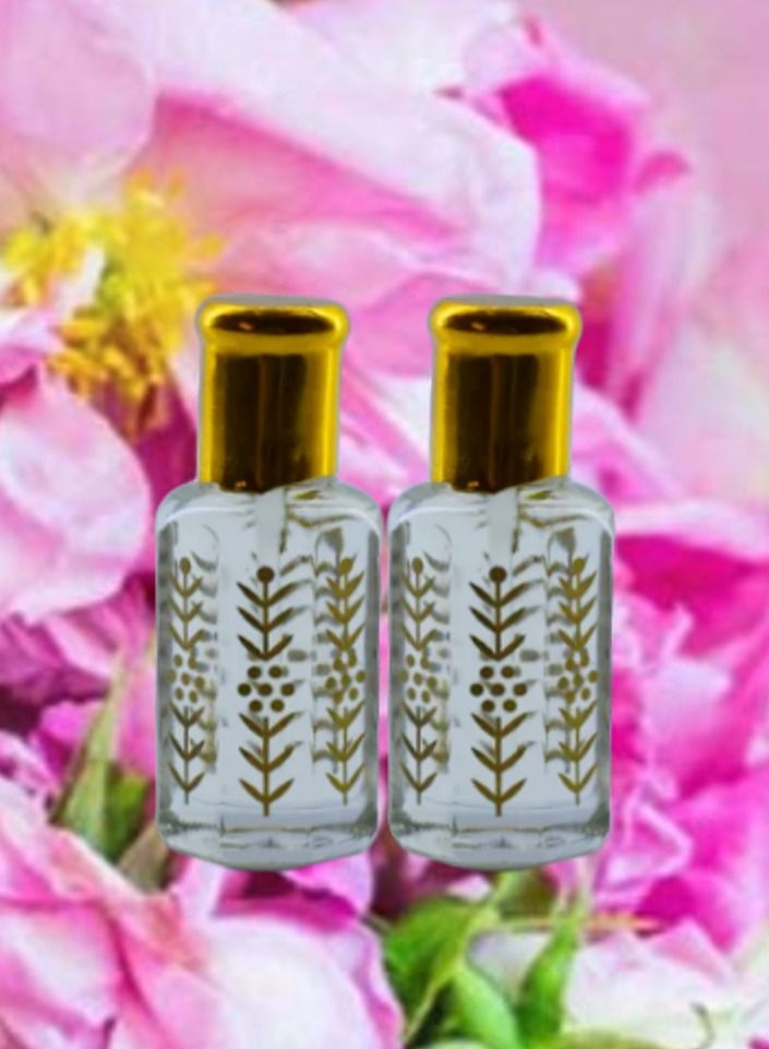2 قطع عطر ورد اسطنبول ثابت وفواح عبوة اقتصادية 12 مل