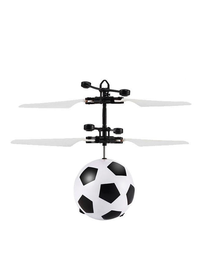 NIBEMINENT Colourful Sensor Flying Football Helicopter Toy 