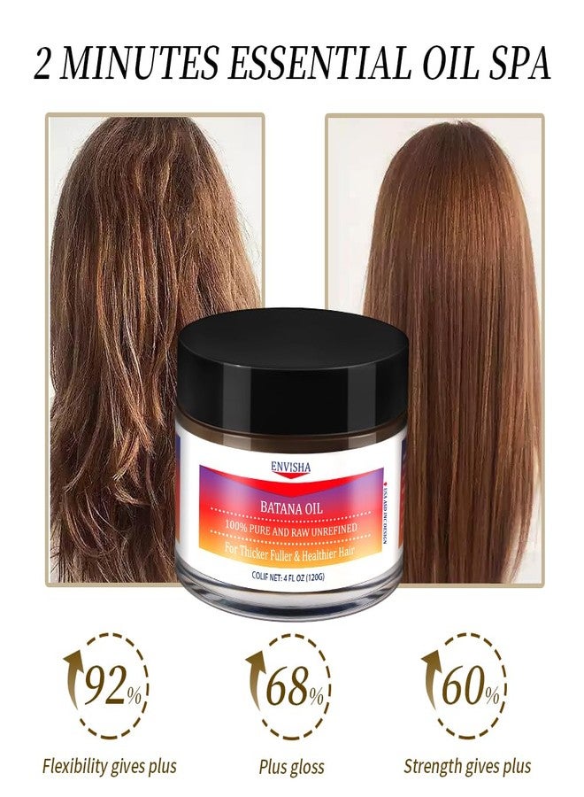 ENVISHA زيت باتانا - زيت باتانا نقي وطبيعي 100%، زيت باتانا من دكتور سيبي من هندوراس - يغذي ويقوي ويمنع تساقط الشعر، يمنع جفاف الشعر ويقضي على تقصف الشعر - Image 5