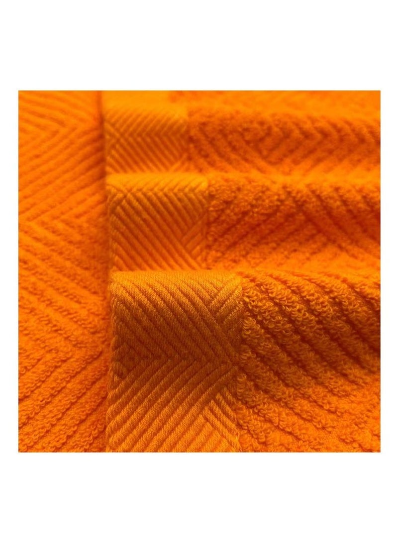 Quick drying and high water absorption luxury bath towels set 100% cotton soft and durable size 70 * 140cm sports hotel spa bathroom sensitive skin daily household use  - Image 2