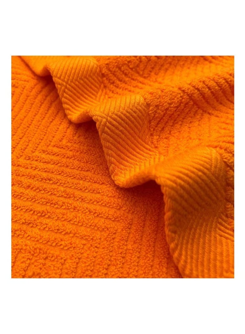 Quick drying and high water absorption luxury bath towels set 100% cotton soft and durable size 70 * 140cm sports hotel spa bathroom sensitive skin daily household use  - Image 4