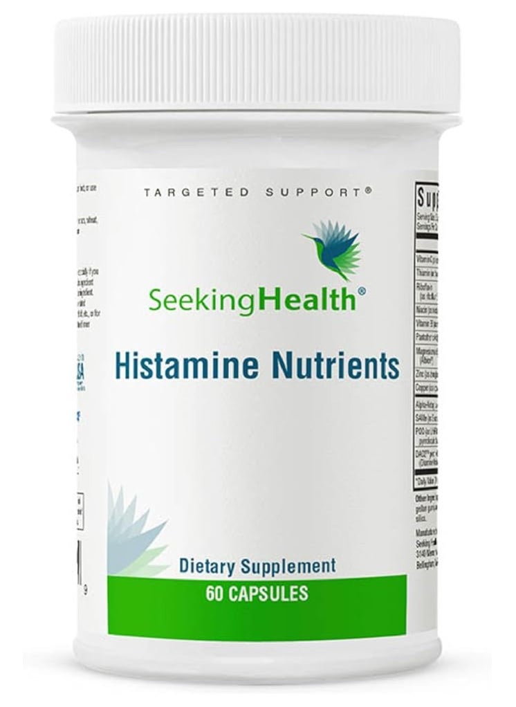 Seeking Health - Seeking Health, Histamine Nutrients 60 Capsules - Image 1