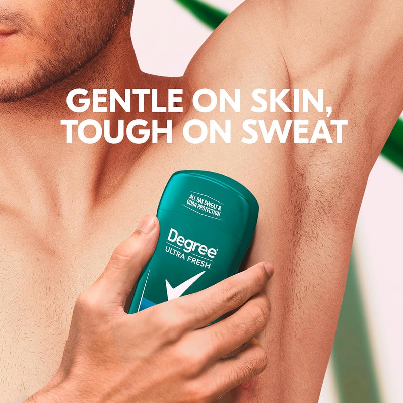 Degree Men Ultra Fresh Antiperspirant Deodorant Stick for Men 4 Pack Cool Rush 2.7 oz - Image 5