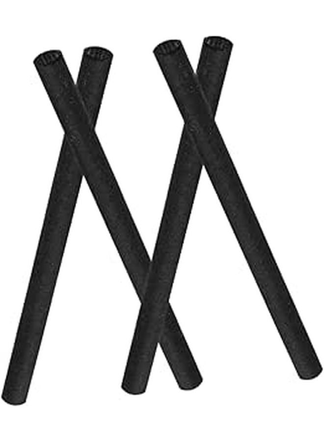 4pcs High Conductivity Graphite Carbon Rods for Science Studies and Experiments - Image 1