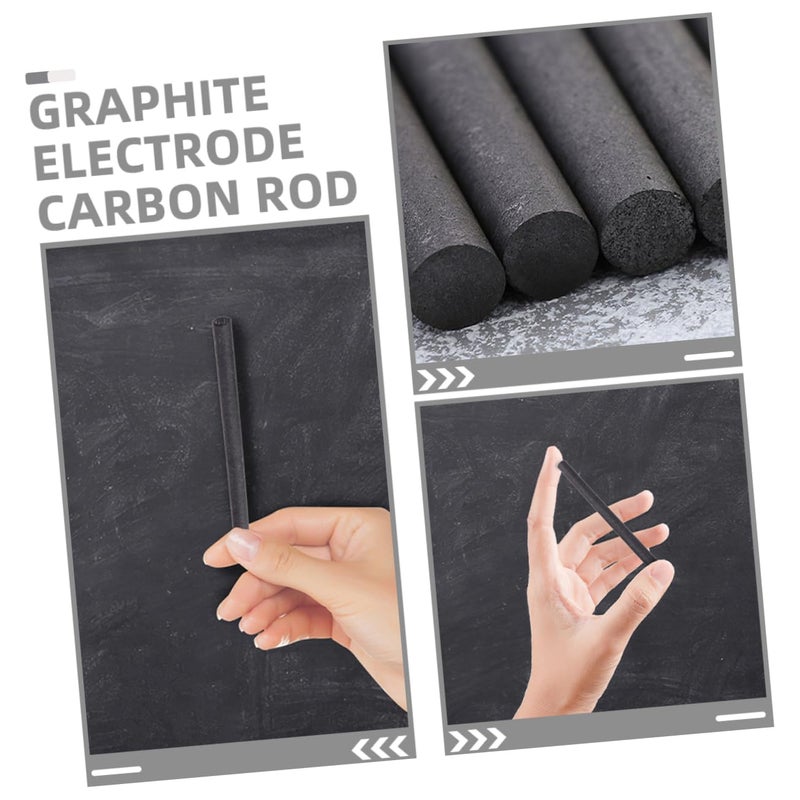 4pcs High Conductivity Graphite Carbon Rods for Science Studies and Experiments - Image 4