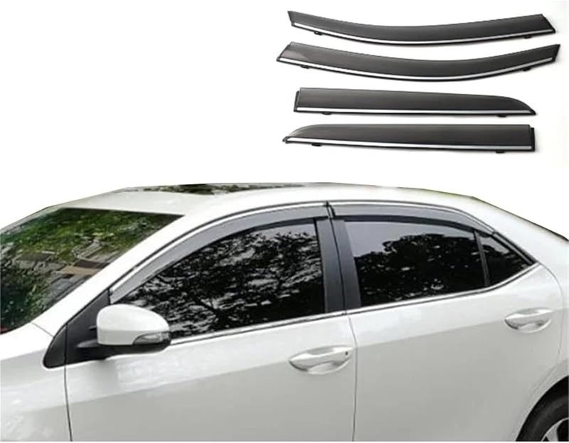 Vuzmode Car Side Window Visor Deflector for Toyota Corolla E210 - Image 5