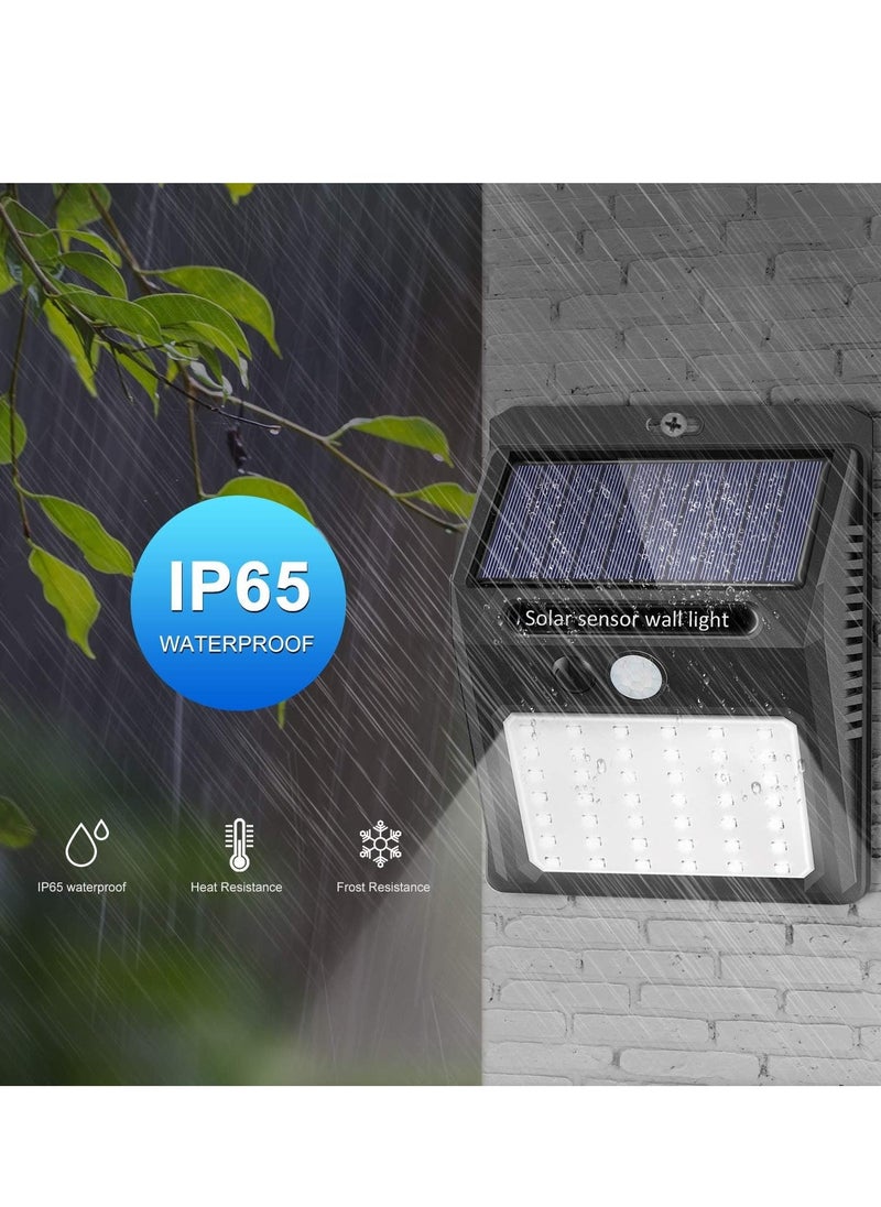 JAJEEK 42 LED Solar Powered Cordless Light (Pack of 10) – IP65 Waterproof & Dustproof, 3 Adjustable Modes, Outdoor Motion Sensor Lighting for Garden, Patio, Fence, Garage – Energy Efficient & Durable - Image 3