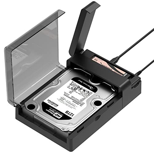 SABRENT USBC Lay Flat Docking Station NVMe M2 SATA 2535 SSDHDD Enclosure 10Gbps ToolFree Offline Clone Function USB 32 TypeC for Windows Mac Linux DSUFNC - Image 1