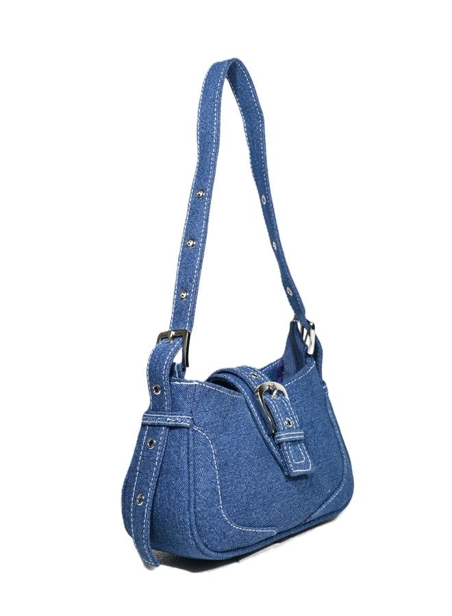Donicy Stylish Denim Sling, Women Shoulder Bag, Classy Sling - Image 2