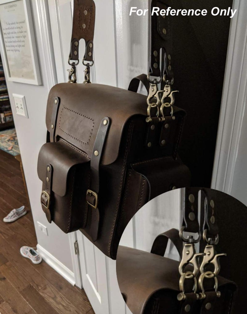 CRAFTMEMORE Trigger Snap Hook Metal Swivel Lobster Clasps Purse Bag Clips Quality Finish VTHO 2PCS (3/4 Inch, Silver) - Image 4