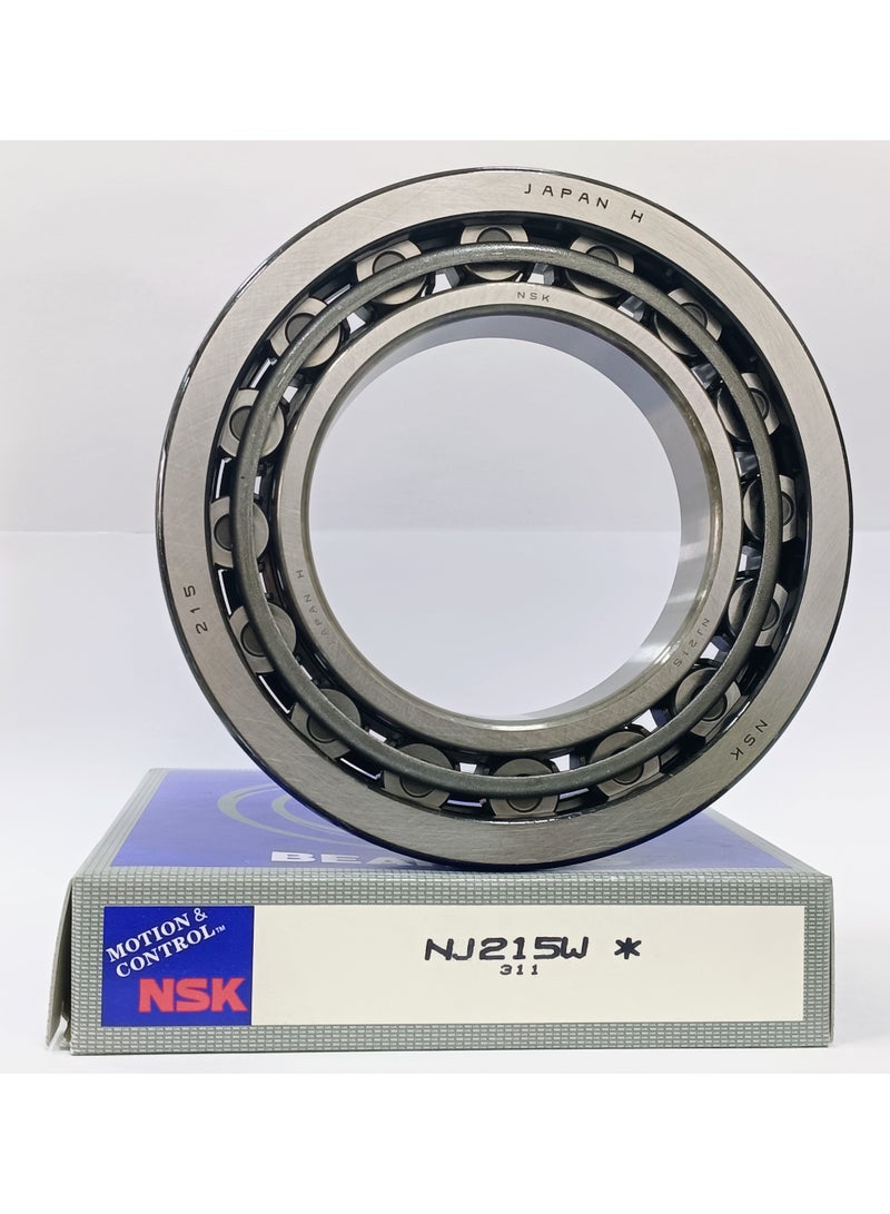 NSK ORIGINAL NSK NJ 215 W Cylindrical Roller Bearing - High Load Capacity - 75x130x25mm - Genuine Made in Japan - Image 4