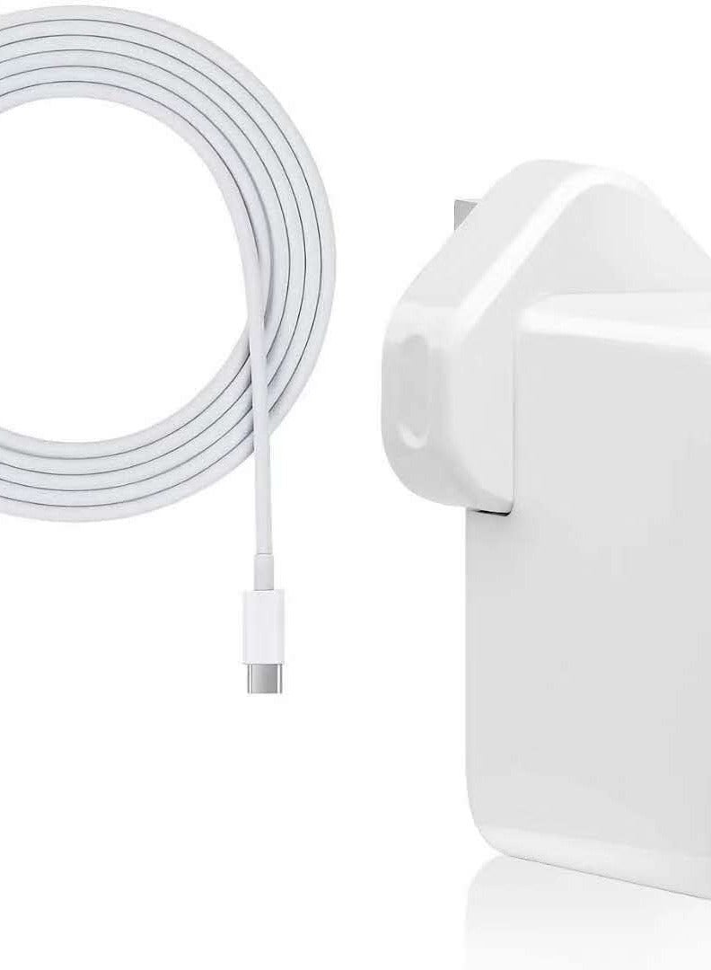 96W USB C Charger Adapter, Replacement for Mac Book Pro 13 15 16 inch Charger, Compatible for New Air 2018-2020 13 inch, New MacBook Air 13 inch 2021, 2020, 2019, iPad Pro 12.9 ,iPad Air and more USB C devices - Image 1