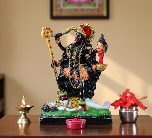 eSplanade Resin Kali MATA Murti Idol Statue Sculpture 85 Inch high - Image 3