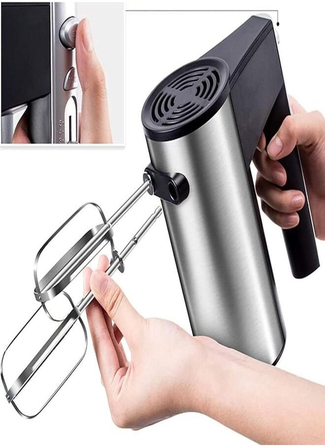 Jamaki Stainless Steel 500W Electric Egg Beater with 5 Speeds Turbo Button Function for Intermittent Whisk with 4 Whisk Stainless Steel Anti-Rust Jmk 6002 - pzsku/Z3FF3BCB4A313A8C40D04Z/45/_/1730401673/60871ac6-0eb2-47ae-b7ba-e27e1c01363b