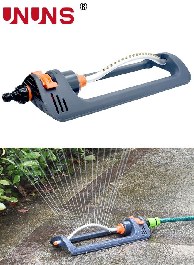 UNUNS Auto Irrigation System,180 Degree Rotation oscillating Sprinkler,Multifunction-Adjustable Garden Sprinkler For Outdoor Grass Garden Yard Lawns - Image 2
