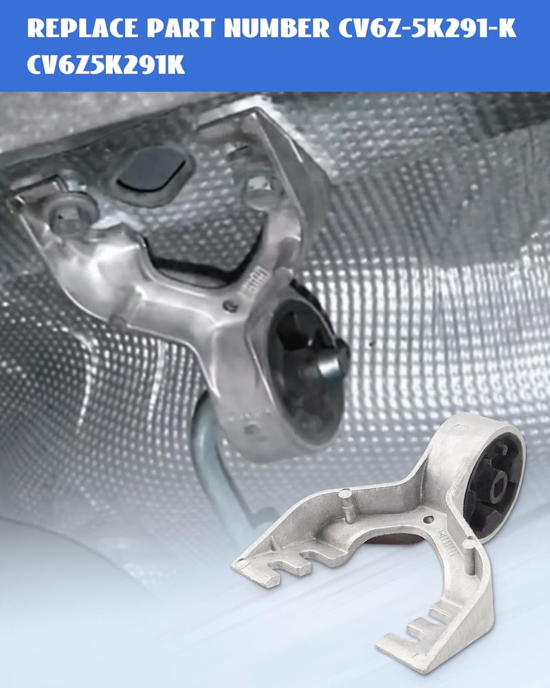 JUQAFY Exhaust Hanger Bracket, 2Pcs, Silver, Metal and Rubber, Chassis Mount, Fit for Ford Escape 2013-2019 - Image 4