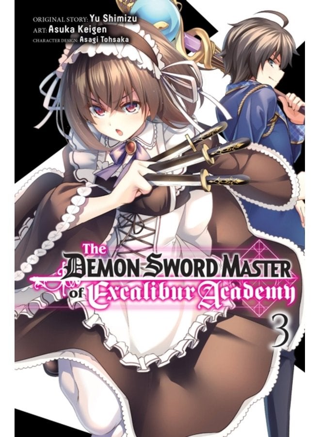 The Demon Sword Master of Excalibur Academy Vol 3 manga - Paperback