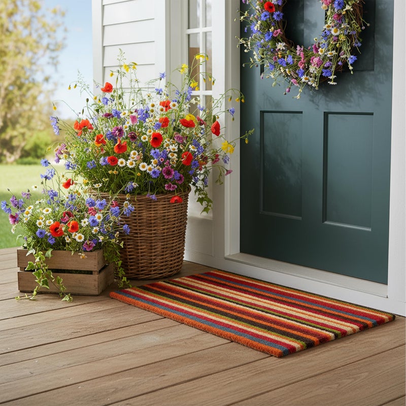 Calloway Mills 103082436 Palisades Stripe Doormat 24" x 36" - Image 2