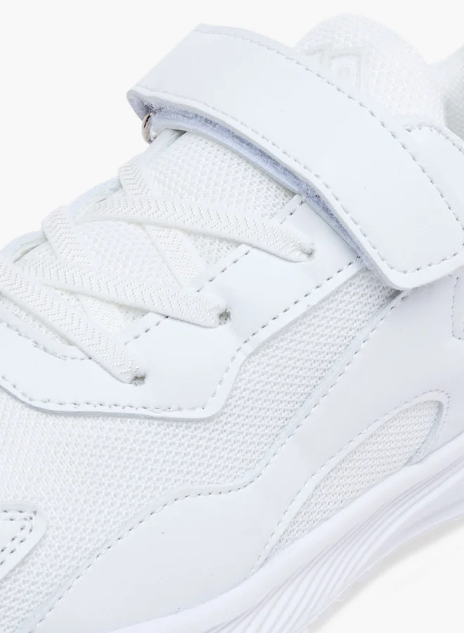 Oaklan by Shoexpress Panelled Sports Shoes with Hook and Loop Closure