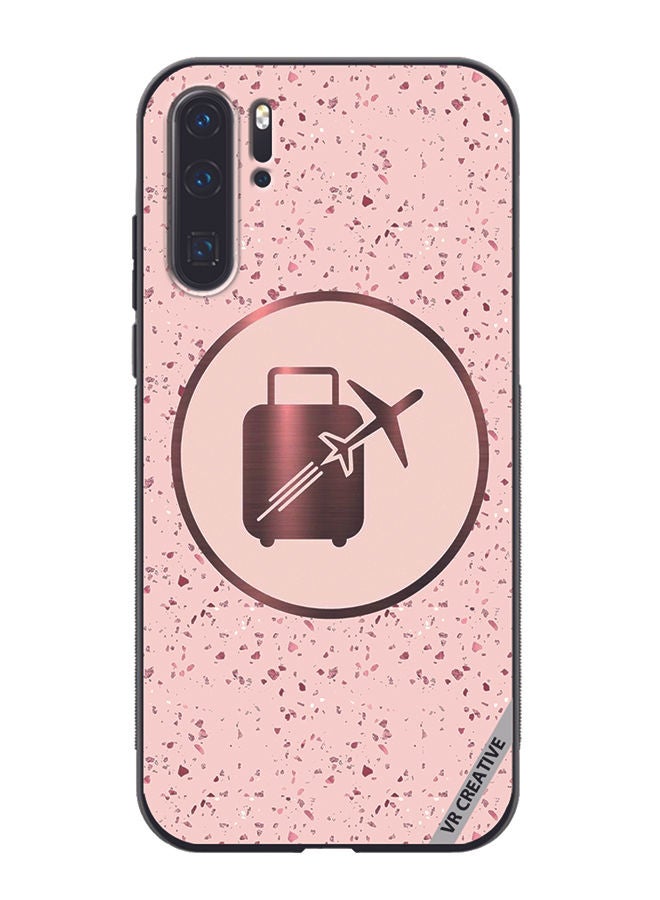 VR CREATIVE غطاء حماية لهاتف هواوي P30 برو بتصميم سفر متعدد الألوان - Image 1