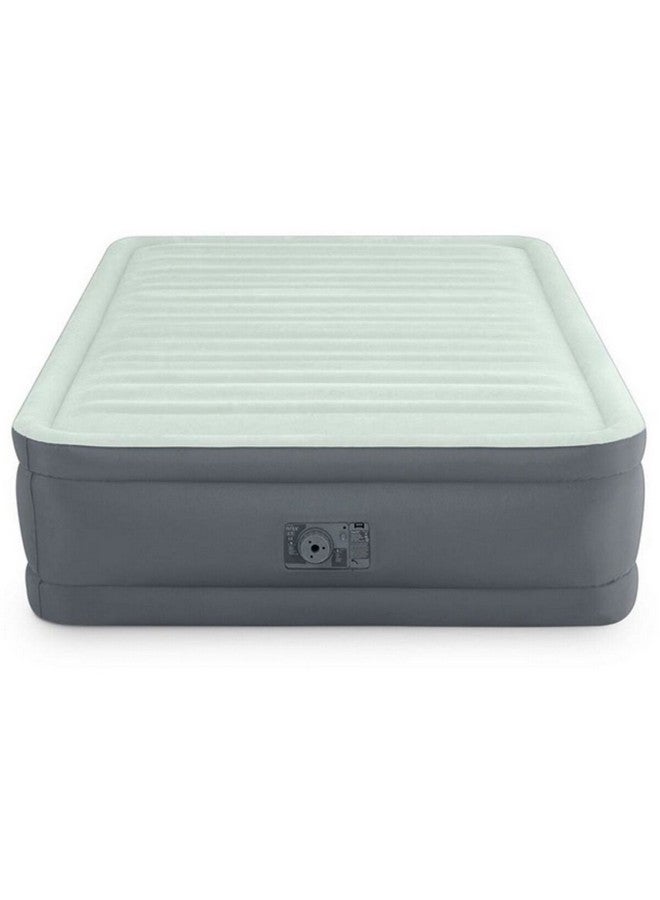 انتكس 64904 سرير هوائي بحجم كامل بي في سي عالي الارتفاع رمادي وأخضر 46 × 21.4 × 36.6 سم - Image 3