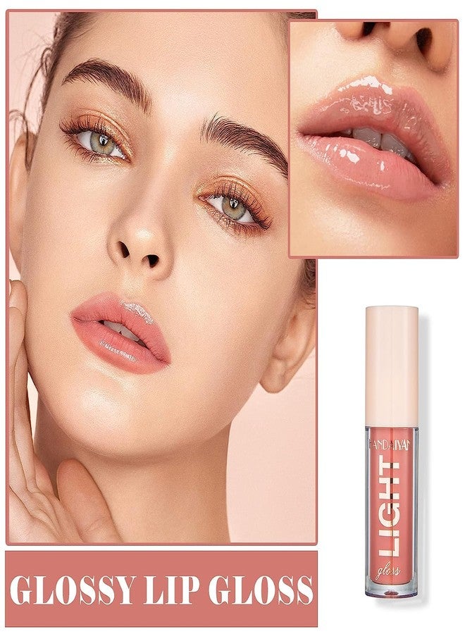 MAEPEOR Moisturizing Lipgloss Set 6PCS Smooth Hydrating Lip Gloss Neutral Nude Nourishing Glossy Lipgloss for Women and Girls (Moisturizing, 6PCS Set B) - Image 5
