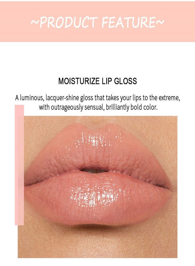 MAEPEOR Moisturizing Lipgloss Set 6PCS Smooth Hydrating Lip Gloss Neutral Nude Nourishing Glossy Lipgloss for Women and Girls (Moisturizing, 6PCS Set B) - Image 4
