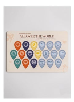 Wooden Location Pins